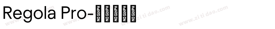 Regola Pro字体转换